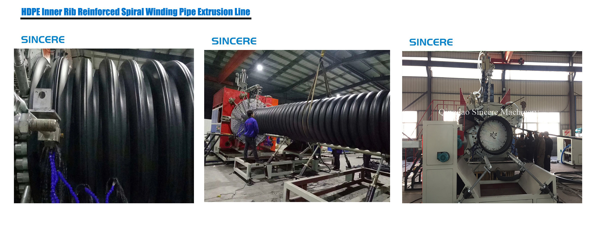 quality Spiral Pipe Extrusion Line factory