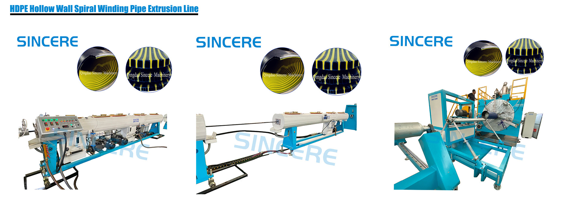 quality Spiral Pipe Extrusion Line factory