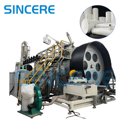Pph Spiral Wound Chemical Storage Tank Septic Tank Making Machine Drainage Pipe Extrusion Machine