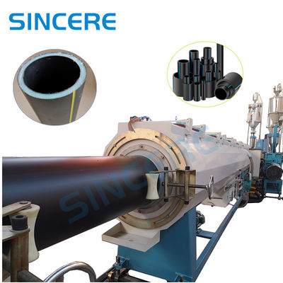 Plastic PPR Pipe Extrusion Machine Polyethylene Pipe Production Line Single Screw 100-250Kg/Hr