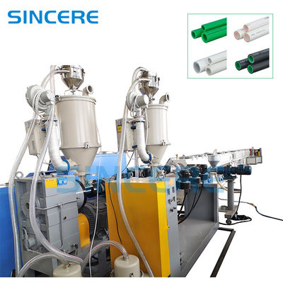 Horizontal PE Plastic Pipe Extrusion Line Equipment for Drainage