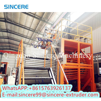 کارخانه خط اکستروژن لوله چرخش HDPE سفارشی برای محل ساخت و ساز