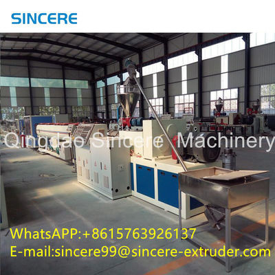 Water Supply Drainage Double Wall Corrugated Pipe Machine PVC PPR Pipe Extruder