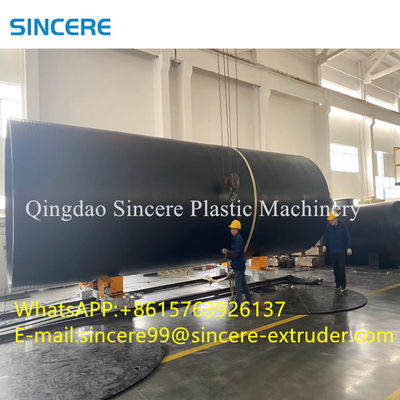 PP-H PP PE Winding Pipe Extrusion Line Corrugated Pipe Manufacturing Machine