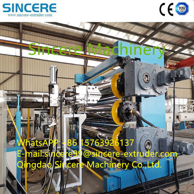 Multilayer PS ABS PVC Hips Sheet Extruder Machine Line
