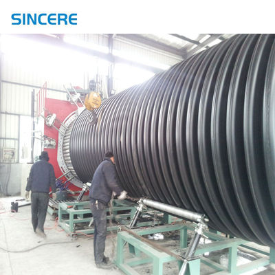 Water Cooling Spiral Winding Plastic Pipe Extrusion Line Making Machine OEM