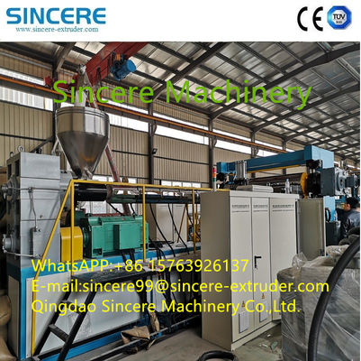 Plastic PE PP ABS PS Sheet Extrusion Line Machine Single Screw 150mm-8000mm