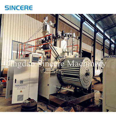 Hollow Wall Spiral Plastic Pvc Pipe Manufacturing Machine Manufacturing Extruder