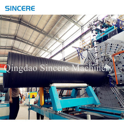 Spiral Winding HDPE PVC Pipe Making Machine Tank Extruder Plant