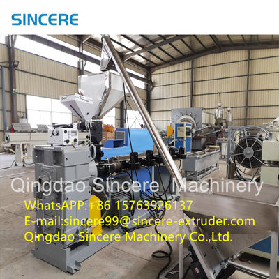 Polypropylene Waste Plastic Pelletizing Line Scraps Recycling Granulation Machinery