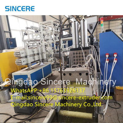 PE PP PC ABS PS Waste Plastic Pelletizing Line Scraps Recycling Granulation Machinery