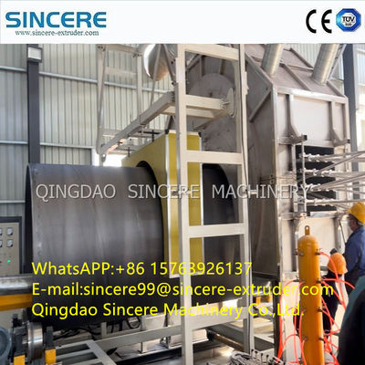 3lpe 2lpe FBE Three Layers Polyethylene Internal Pipe Coating Machine Equipment