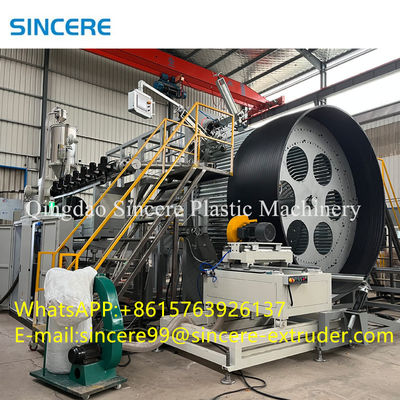 HDPE PPH Spiral Chemical Storage plastic Water Tank Making Machine Extruder