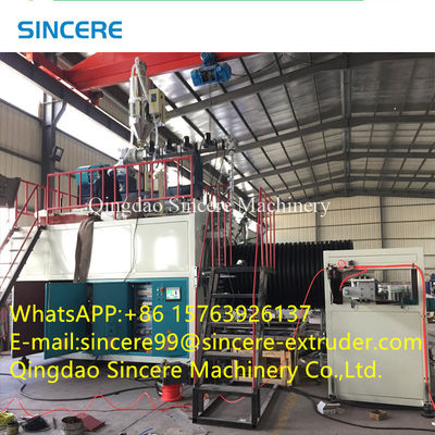 Máquina de fabricación de líneas de extrusión de tuberías onduladas en espiral de CPVC OEM