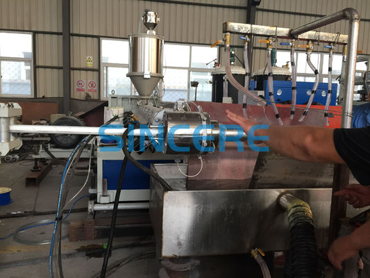 Plastic Polyurethane PU Insulation Hollow Pipe Making Machine Manufacturing