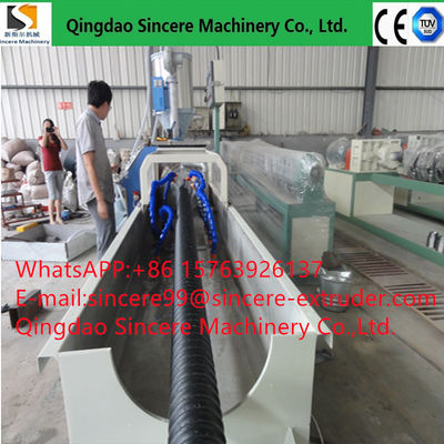 HDPE Carbon Spiral Tube Extrusion Machine Corrugated PVC Pipe Production Line