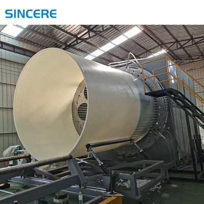 PPH PE Plastic Winding Pipe Extrusion Line  Drainage Drip Irrigation Pipe Making Machine