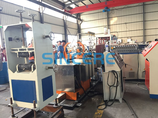 Insulation Tube PE PU PVC Pipe Extrusion Plant Production Line Machine