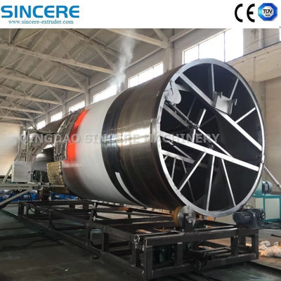 Plastic Solid Wall Spiral Winding HDPE Pipe Water Storage Tank Extrusion Production Machine Line