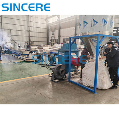 PP PE Twin Screw Extruder Granlation Machine 1000KG Per Hour
