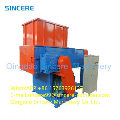 Waste Plastic Pipe Shredder Machine For PP / PE / HDPE / LDPE / PVC