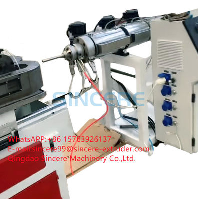 Single Screw Or Twin Screw Corrugated Pipe Extruder Machine With ABB Inverter