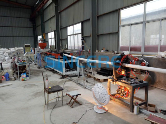 PP-PE-PA-PVC-Plastik elektrisch gewölbte Leitungsrohr Extruder Maschine Extrusionslinie