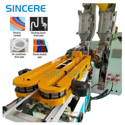 30m/min High Speed Single Wall Corrugated Pipe Making Machine Plastic Corrugated Extruders Flexible Hose Extrusion Line