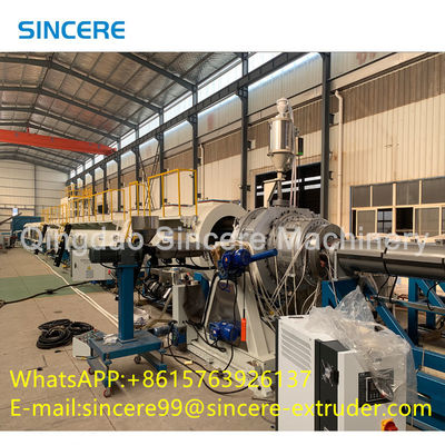 Línea de producción de tuberías de plástico HDPE MPP PP PE