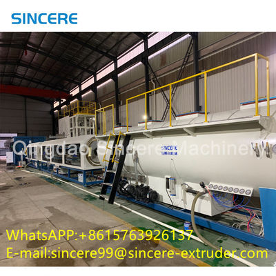 تجهیزات تولید لوله های پلاستیکی PE PP 20-110 50-200 110-450 500-1200 800-1600mm
