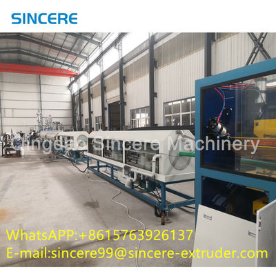 Plastic PE HDPE Single Layer Or Multi Layer Pipe Extrusion Line