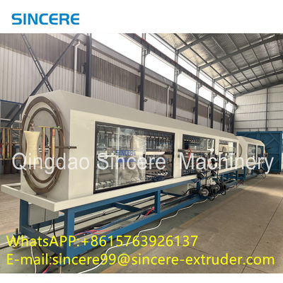 Plastic HDPE PP Tube Extrusion Line 20-110 50-200 75-250 110-400 450-800 560-1000 800-1600mm