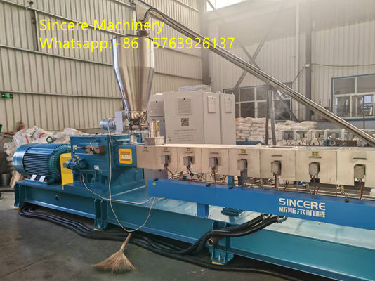 PP HDPE ABS PS PMMA PET PC خط گلوله سازی پلاستیکی به طور موثر