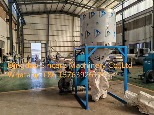 Linha de pelletização de filme de 45 kW para a planta de reciclagem de plástico