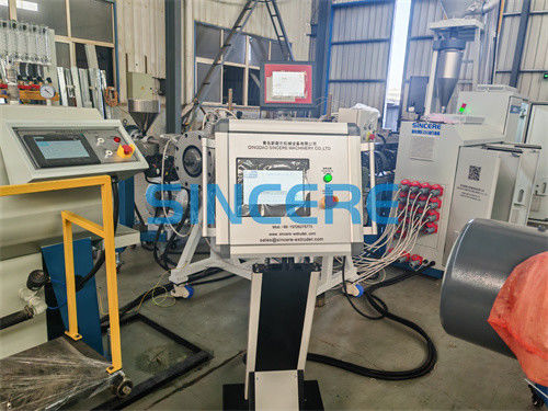 ABB Frequency Control Plastic Pipe Extrusion Line for PE MPP PPR PERT Pipe Production from Granules and Flakes