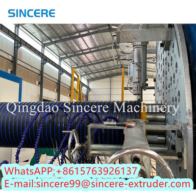 خط تولید لوله های چرخی HDPE
