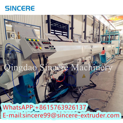 Línea de extrusión de tuberías espirales de HDPE PPH PP