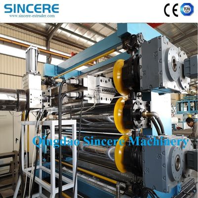 Advanced PE PP Plastic Sheet Extrusion Machine Cutting Edge