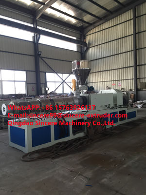 PE PVC WPC Wood Decoration Profile Production Line Machine