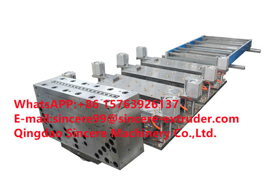 WPC Wood Plastic Composites Decoration Profile Making Machine