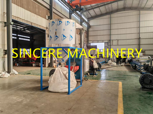 Recycling Plastic Film Machine Pet Bottles PP PE Film Recycling Washing Machinery