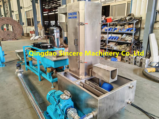 Ligne de granulation pour le recyclage des plastiques PP PE ABS PMMA films sacs tissés