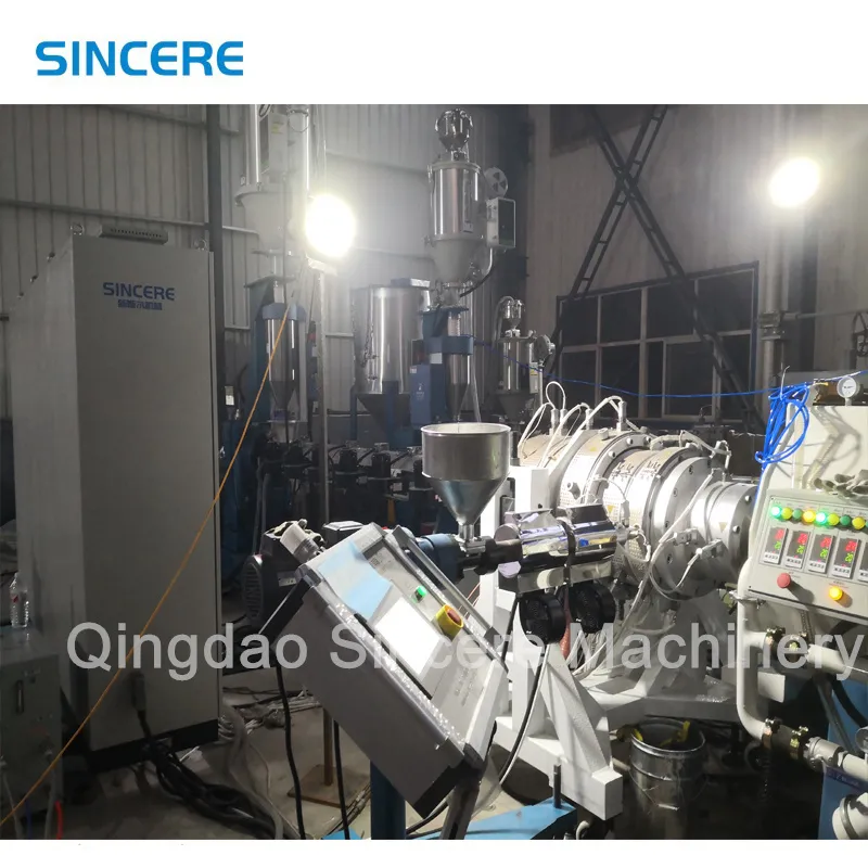 Plastic Mpp Cable Tube Protective Pipe Extrusion Line Mmp Pipe Making Machine