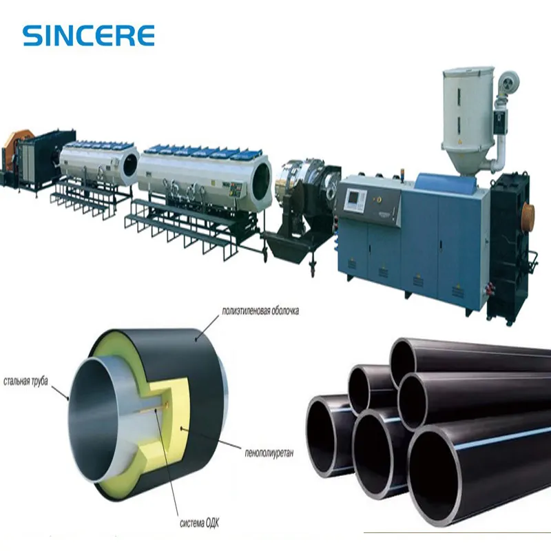 Plastic Mpp Cable Tube Protective Pipe Extrusion Line Mmp Pipe Making Machine