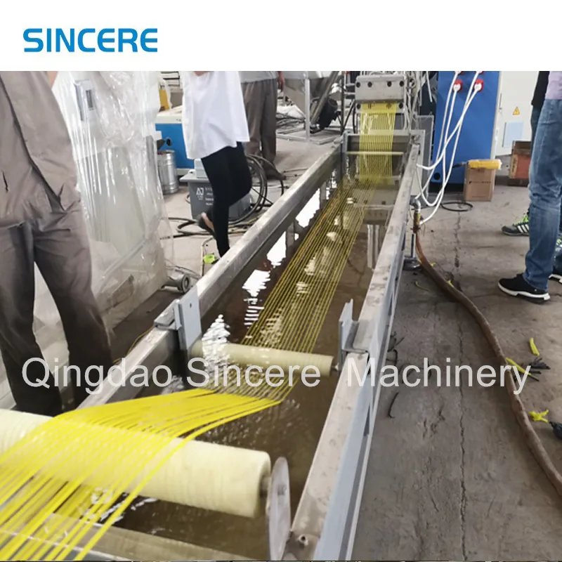 PP PE PVC PA Recycling Granulation Machine PP PE Film Pelleting Granules Making Machine