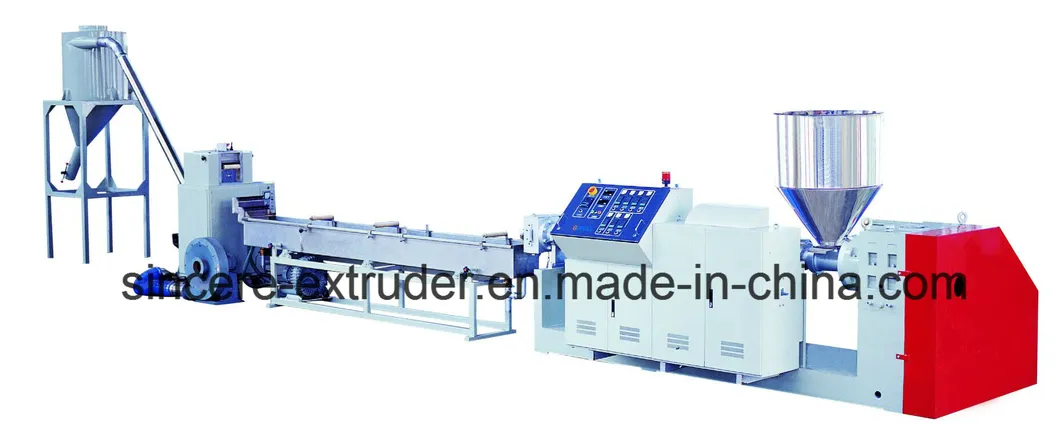 PP PE PVC PA Recycling Granulation Machine PP PE Film Pelleting Granules Making Machine
