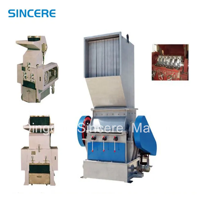 100-3000kg/H Plastic PVC/PP/PE Pipe Recycling Shredder Crusher Machine