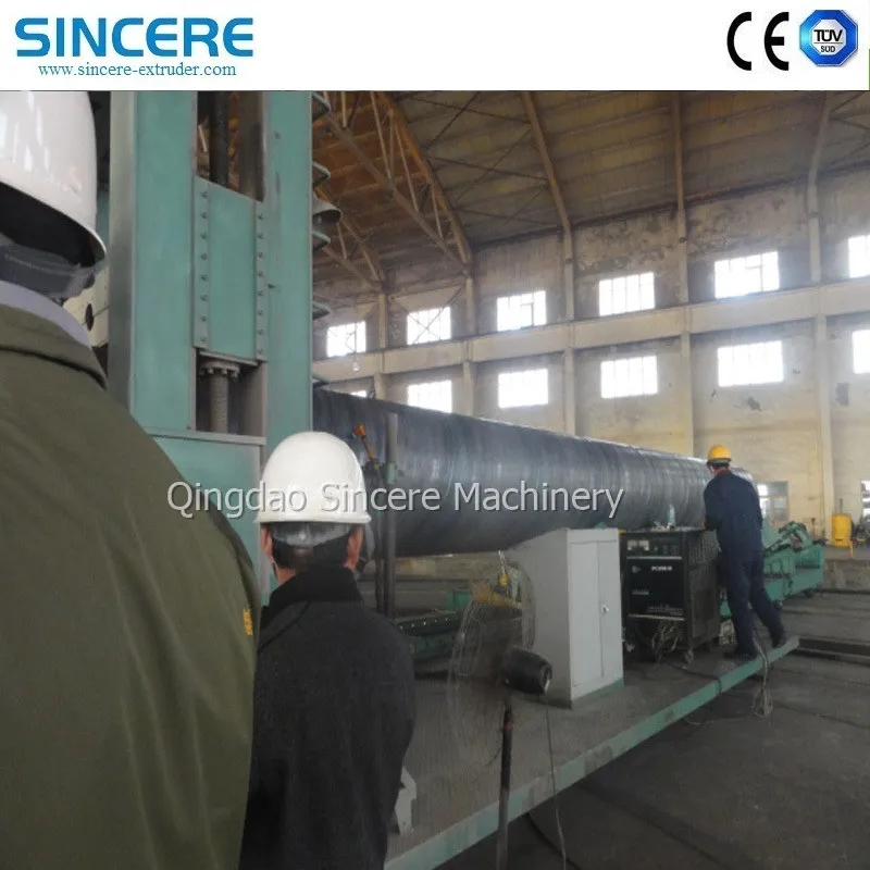 3lpe 2lpe FBE Drei-Schicht-Polyethylen-Innenrohr-Beschichtungsmaschine 4