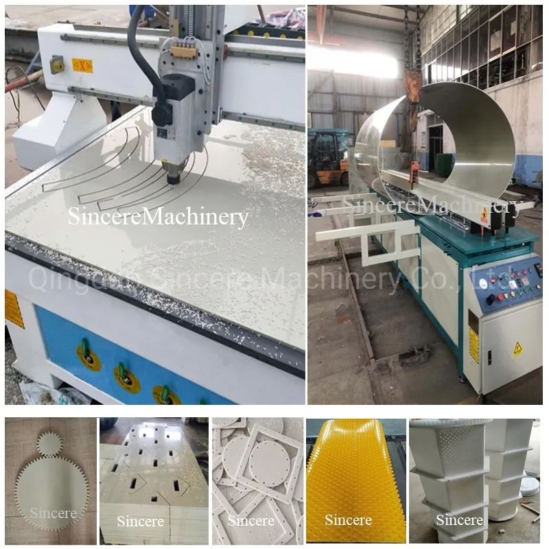 PE PP PVDF PVC Sheet Board Plastic Auxiliary Equipment Thermoplastic Welding Equipment 0