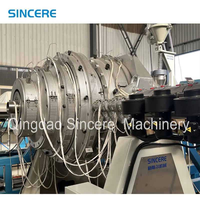 Sj-75/38 High Efficient PE Water Supply and Draiange Pipe Machine Production Line Machinery Extruder